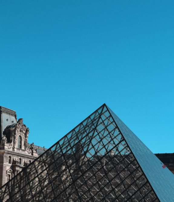 The Louvre Museum in Paris, France