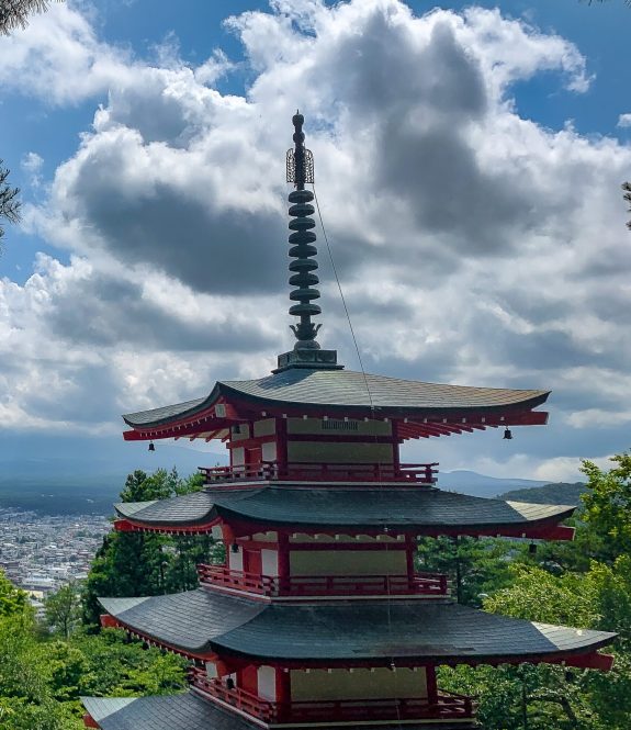 shrine in Japan countryside