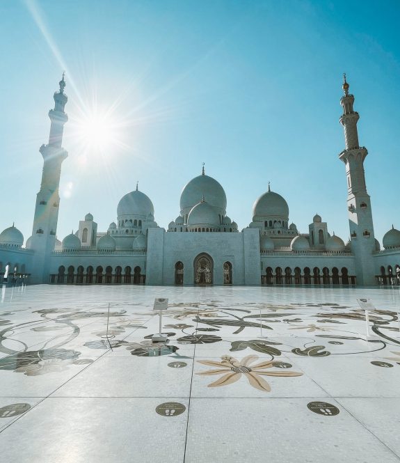The Grand Mosque in Abu Dhabi